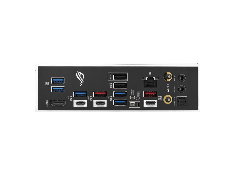 90MB1NX0-M0EAY0  Материнская плата ASUS ROG STRIX B850-F GAMING NEO/ ATX/ AMD Ryzen 7000/ 8000/ 9000/ 4xDIMM DDR5 9000 MHz max/ B850 AM5/ 2xSATA 6G/ 4xM.2 2242/ 2260/ 2280/ 2xPCI-E Gen4 x4/ x16/ PCI-E Gen4 x8/ x16/ PCI-E Gen5 x16/ Wi-Fi/ BT/ 15xUSB/ 3xUSB-C/ HDMI/ DP/ RJ4 1