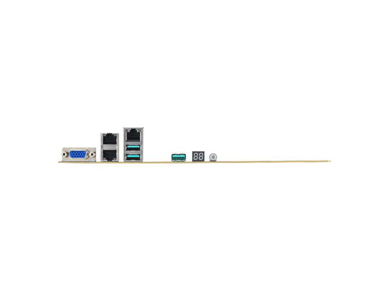 90SB0C70-M0UAY1  Материнская плата ASUS P13R-M/ microATX/ Intel Pentium/ Xeon E/ Xeon 6300/ C262 LGA1700/ 4xDIMM DDR5 4400 MHz/ 8xSATA 6G/ M.2 2280/ 2260/ 2242/ PCI-E Gen4 x4/ x8/ PCI-E Gen5 x16/ 8xUSB/ VGA Port/ 3xRJ45 1