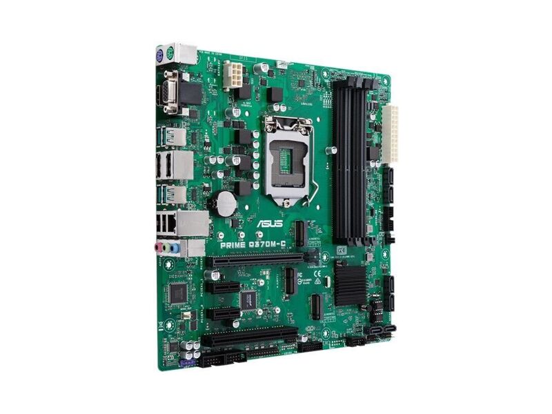 90MB0W70-M0EAYM  ASUS PRIME Q370M-C Soc-1151v2 Intel Q370 4xDDR4 mATX AC`97 8ch(7.1) GbLAN RAID+VGA+HDMI+DP 3