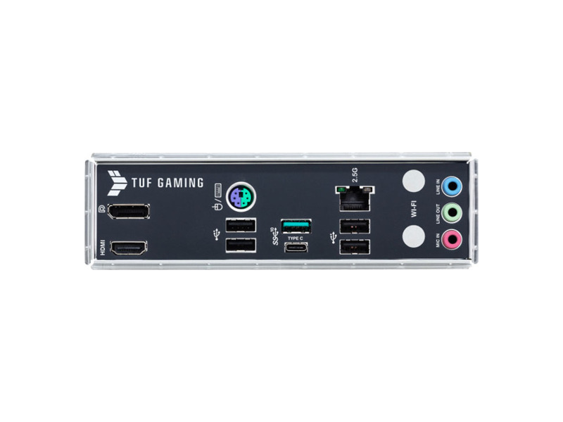 90MB1850-M0EAY0  ASUS TUF GAMING B560M-E, LGA1200, B560, 4*DDR4, DP+HDMI,, SATA3 + RAID, Audio, Gb LAN, USB 3.2*4, USB 2.0*6, COM*1 header (w/ o cable), mATX; 90MB1850-M0EAY0 1