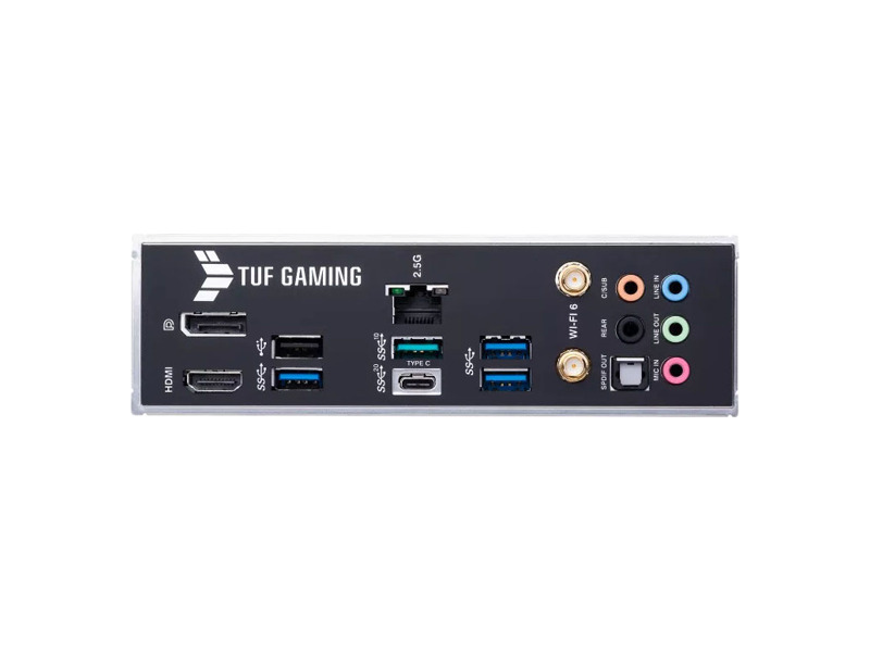 90MB1920-M0EAY0  ASUS TUF GAMING B660-PLUS WIFI D4, LGA1700, B660, 4*DDR4, HDMI+DP, CrossFireX, SATA3 + RAID, Audio, Gb LAN, USB 3.2*8, USB 2.0*4, COM*1 header (w/ o cable), ATX ; 1