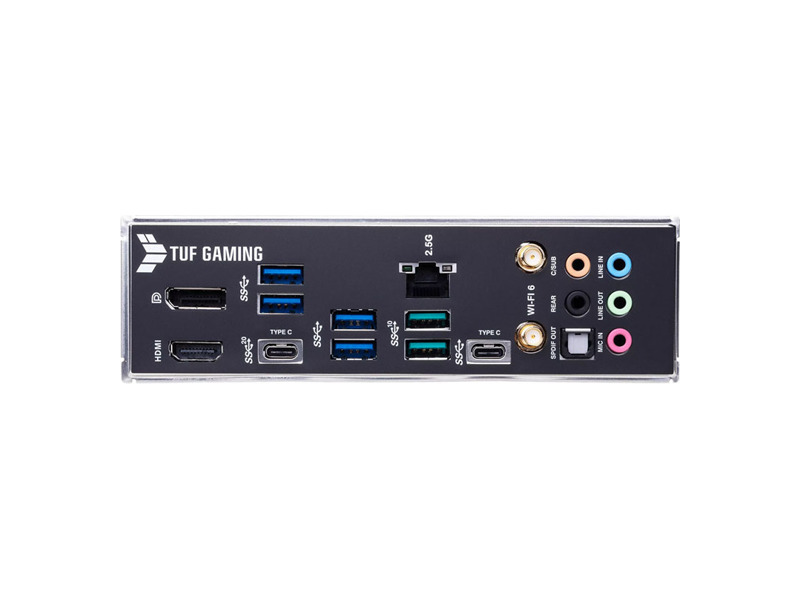 90MB18V0-M0EAY0  ASUS TUF GAMING Z690-PLUS WIFI D4, LGA1700, Z690, 4*DDR4, DP+HDMI, CrossFireX, SATA3 + RAID, Audio, Gb LAN, USB 3.2*8, USB 2.0*2, COM*1 header (w/ o cable), ATX; 1