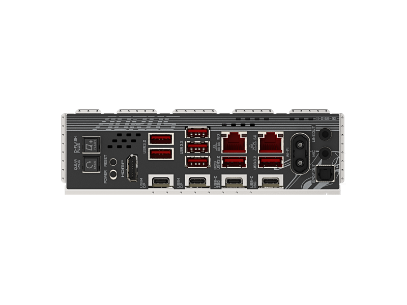X870E A MASTER X  Материнская плата ASUS X870E A MASTER X/ ATX/ AMD Ryzen 7000/ 8000/ 9000/ 4xDIMM DDR5 5200 MHz/ X870 AM5/ 4xSATA 6G/ 4xM.2 25110/ 22110/ 2580/ 2280/ PCI-E Gen3 x16/ PCI-E Gen4 x16/ PCI-E Gen5 x16/ 18xUSB/ 3xUSB-C/ HDMI/ DP/ RJ45 1