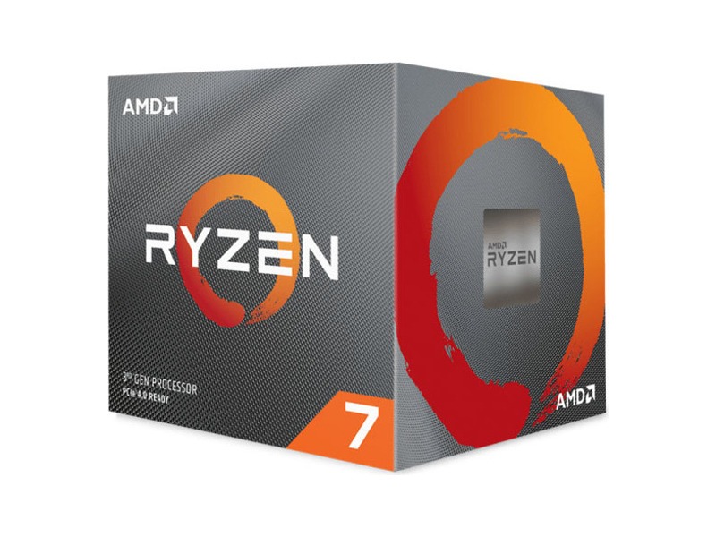 AM100-100000025BOX  AMD CPU Desktop Ryzen X8 R7-3800X 8C/ 16T (3.9GHz, 105W, AM4) Box