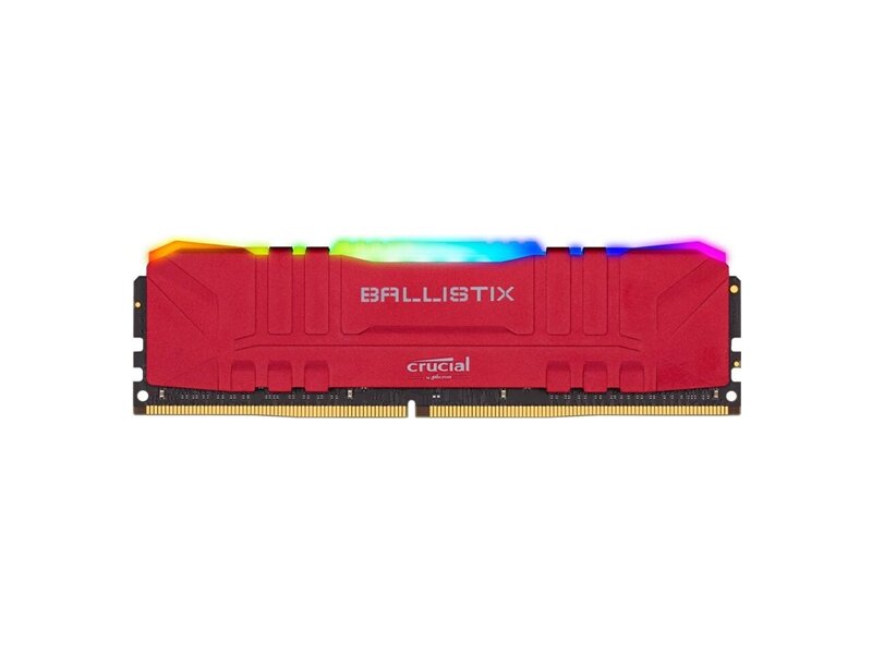 BL16G30C15U4RL  Crucial DDR4 Ballistix 16GB 3000MT/ s CL15 Unbuffered DIMM 288pin Red RGB, EAN: 649528825070
