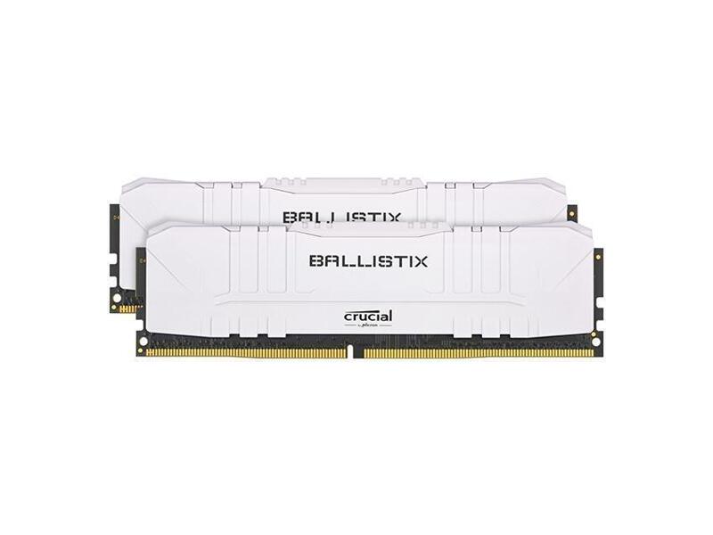 BL2K16G26C16U4W  Crucial DDR4 Ballistix 2x16GB (32GB Kit) 2666MT/ s CL16 Unbuffered DIMM 288pin White 649528824523 1