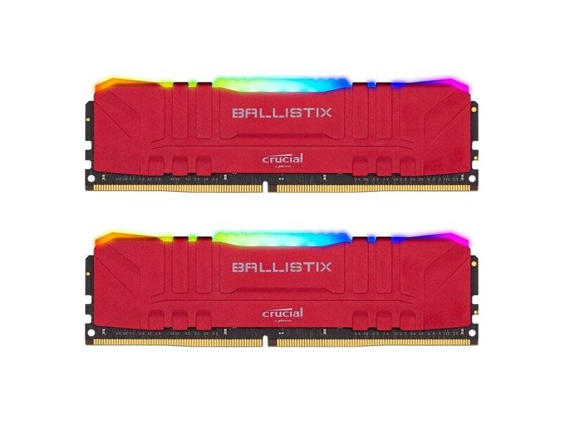 BL2K32G36C16U4RL  Crucial DDR4 Ballistix 2x32GB (64GB Kit) 3600MT/ s CL16 Unbuffered DIMM 288pin Red RGB, EAN: 649528825209