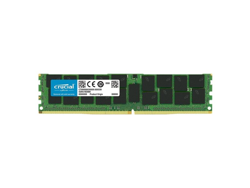 CT128G4ZFJ426S  Crucial DDR4 128GB 2666 MT/ s (PC4-21300) CL19 Octal-Rank x4 Load Reduced DIMM 288pin
