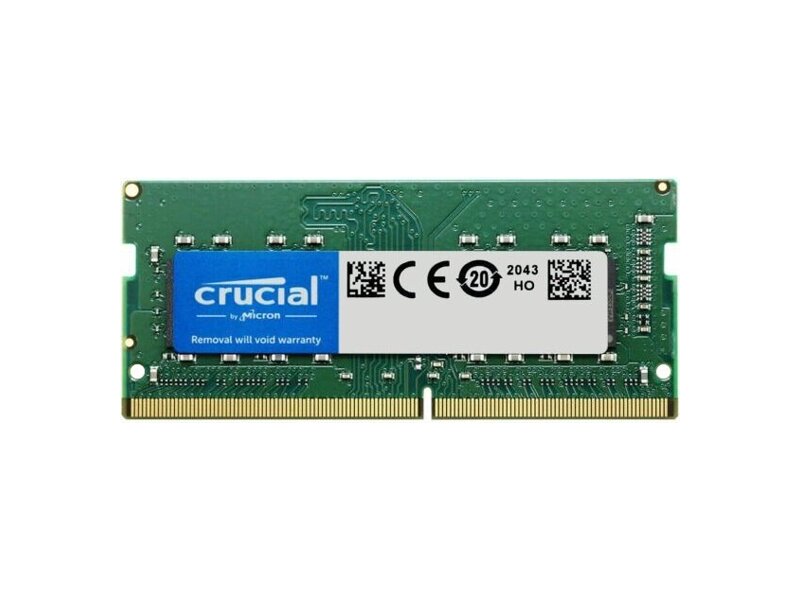 CT16G4SFS832A  Crucial DDR4 16GB 3200MHz SODIMM (PC4-25600) CL22 SRx8 1.2V (Retail)