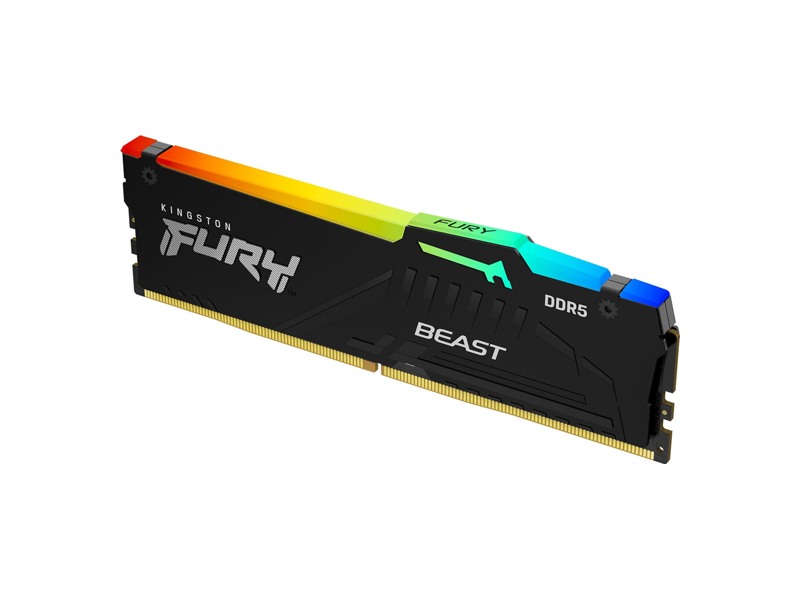 KF552C40BB2A-32  Kingston DIMM DDR5 32GB 5600 MHz (PC5-44800) FURY Beast Black 1.25V