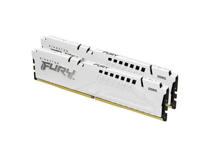 KF552C40BWK2-64  Kingston DIMM DDR5 64GB Kit(2x32GB) 5200MHz(PC5-41600) FURY Beast White XMP