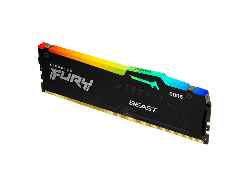 KF556C40BB2A-32  Kingston DIMM DDR5 32GB 5600 MHz (PC5-44800) FURY Beast RGB 1.25V