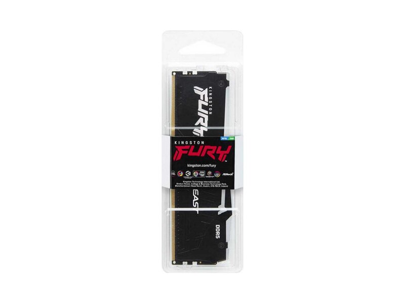 KF560C36BBEA-8  Kingston DDR5 8GB 6000MT/ s DDR5 CL36 DIMM FURY Beast RGB EXPO