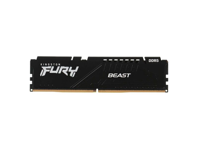 KF560C40BBK2-16  DDR5 Kingston 16GB 6000MT/ s DDR5 CL40 DIMM (Kit of 2) FURY Beast Black