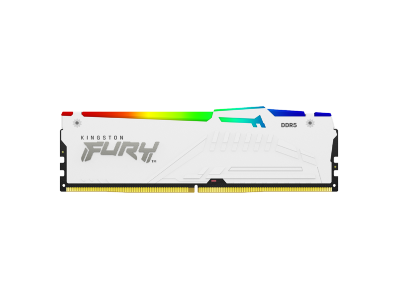 KF560C40BWAK4-64  Kingston DDR5 DIMM 64GB Kit(4x16GB) 6000MHz(PC5-48000) FURY Beast White RGB XMP 1.35V