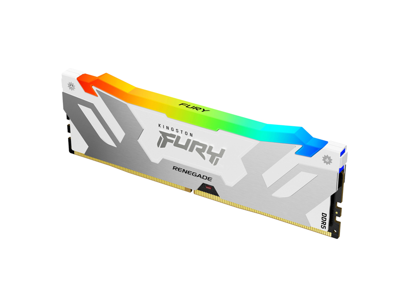 KF576C38RWA-16  Kingston DIMM DDR5 16GB 7600 MHz (PC5-60800) CL38 FURY Renegade RGB White XMP