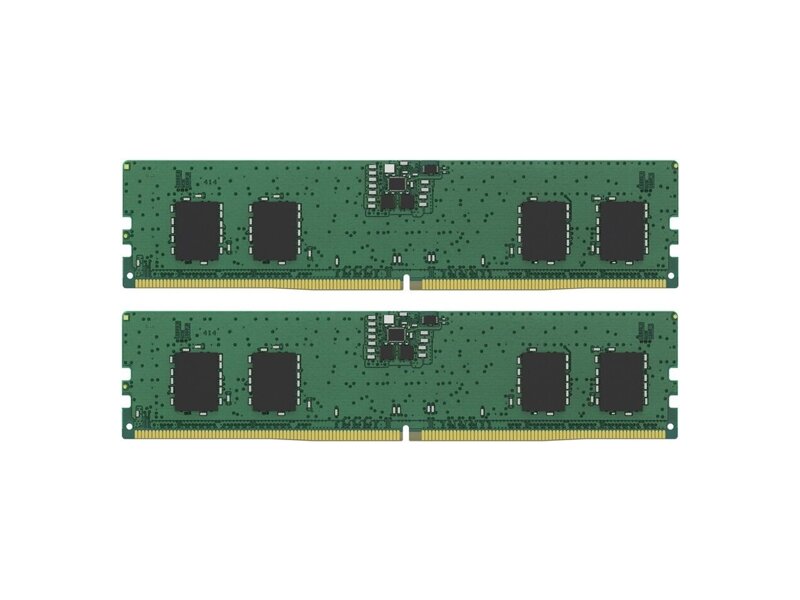 KVR48U40BS6K2-16  16GB Kingston DDR5 4800 DIMM KVR48U40BS6K2-16 Non-ECC , CL40 , 1.1V, (Kit of 2) 1RX16 288-pin 16Gbit, RTL
