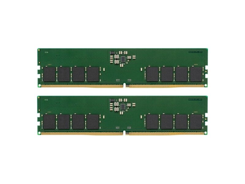 KVR52U42BS8K2-32  32GB Kingston DDR5 5200 DIMM KVR52U42BS8K2-32 Non-ECC , CL46 , 1.1V, (Kit of 2) 1RX8 288-pin 16Gbit, RTL