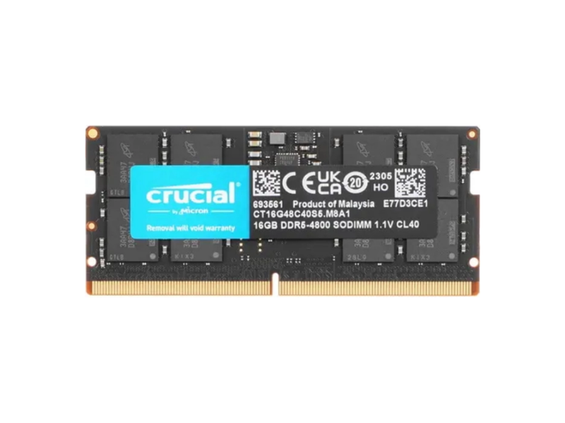 CT16G48C40S5  Crucial SODIMM 16GB DDR5-4800