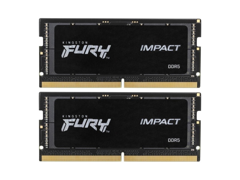 KF564S38IBK2-32  Kingston DDR5 SODIMM 32GB 6400MHz Kit2x16GB) FURY Impact XMP 1.35V