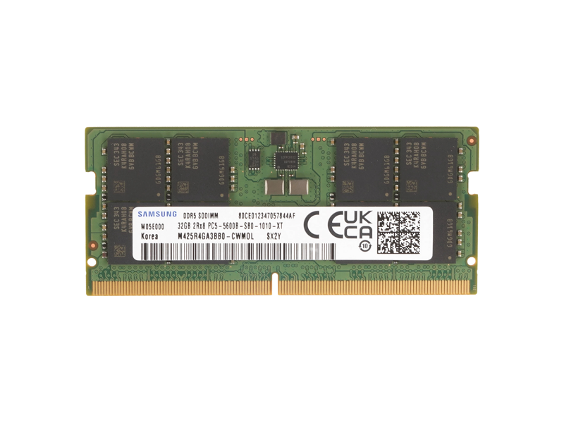 M425R4GA3BB0-CWMOL  Samsung SODIMM DDR5 32GB 5600 MHz (PC5-44800) 1.1V