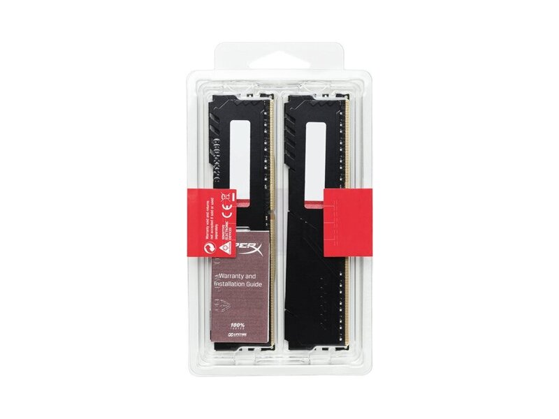 HX424C15FB4K2/32  Kingston DDR4 32GB 2400MHz CL15 DIMM (Kit of 2) HyperX FURY Black 1