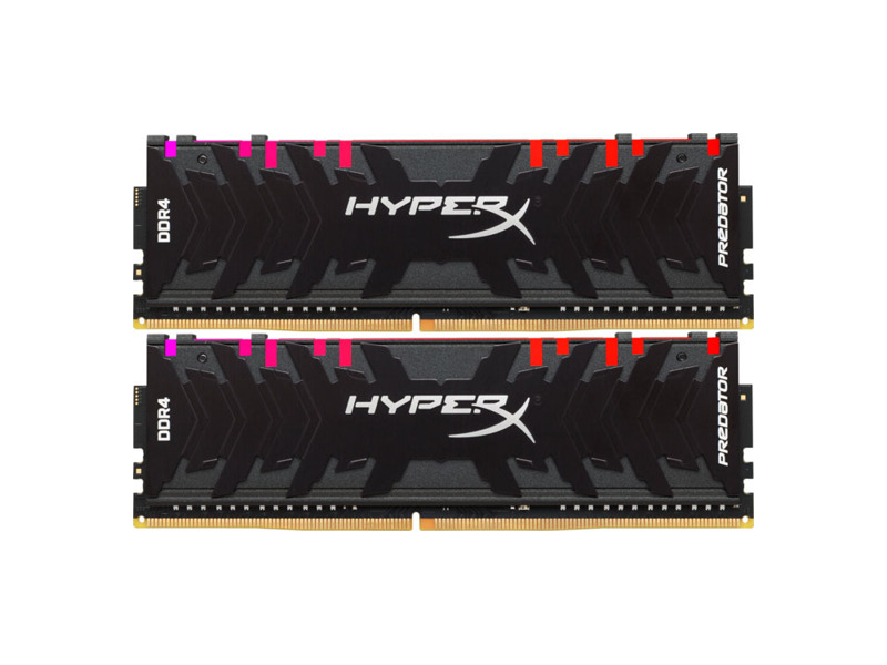 HX432C16FB3AK2/64  Kingston DDR4 64GB 3200MHz CL16 DIMM (Kit of 2) HyperX FURY RGB 1