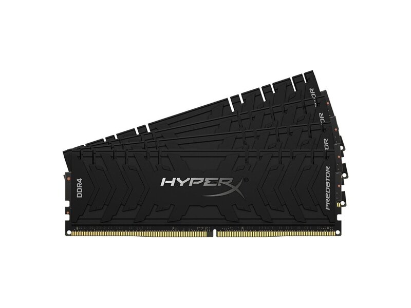 HX432C16PB3K4/128  Kingston DDR4 128GB 3200MHz CL16 DIMM (Kit of 4) XMP HyperX Predator 1