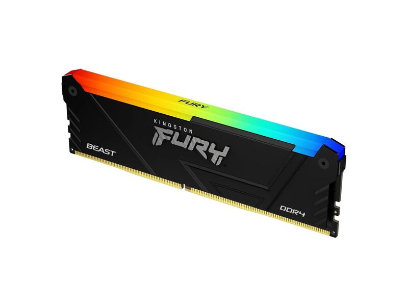 KF426C16BB2A/32  Kingston DIMM DDR4 32GB 2666MHz (PC4-21300) Fury Beast RGB RTL Gaming 1.2V