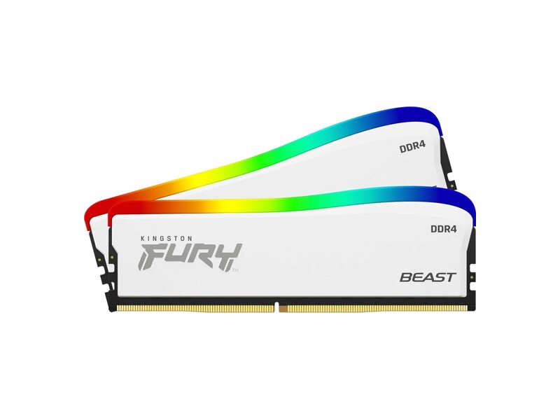 KF432C16BWAK2/32  Kingston DIMM DDR4 32GB Kit(2x16GB) 3200MHz (PC4-25600) Fury Beast Black 1.2V