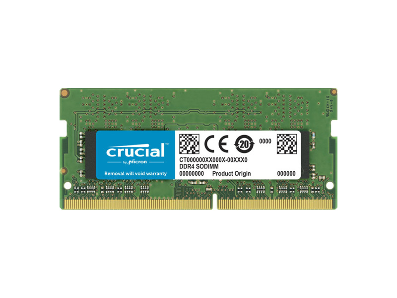 CT32G4SFD832A  Crucial DDR4 32GB 3200MHz SODIMM (PC4-25600) CL22 2Rx8 1.2V (Retail)