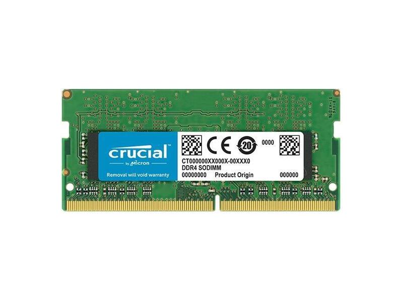 CT4G4SFS632A  Crucial SODIMM DDR4 4GB 3200MHz (PC4-25600) CL22 SR x16 260pin, EAN: 649528790071