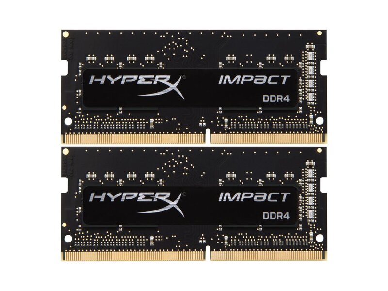 HX426S16IB2K2/32  Kingston SODIMM DDR4 32GB 2666MHz CL16 (Kit of 2) HyperX Impact 2
