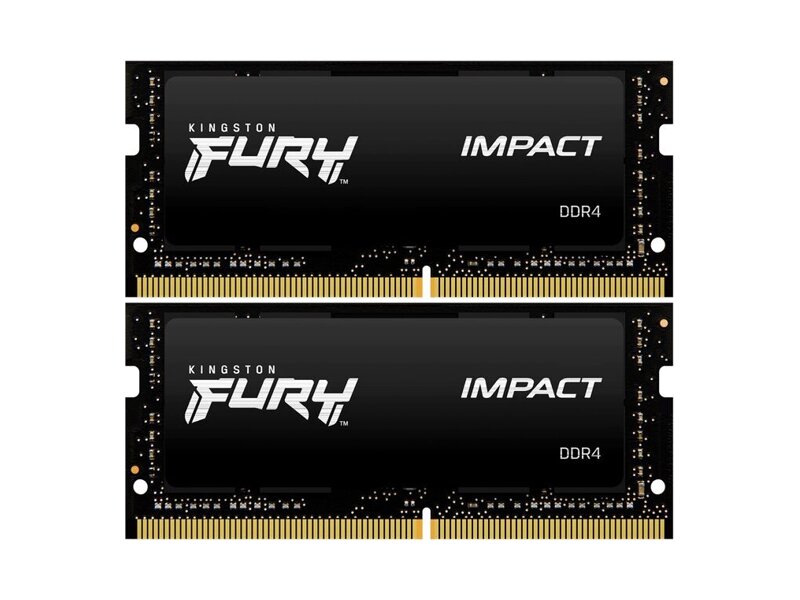 KF426S15IB1K2/32  Kingston SODIMM DDR4 32GB 2666MHz CL15 (Kit of 2) 1Gx8 FURY Impact