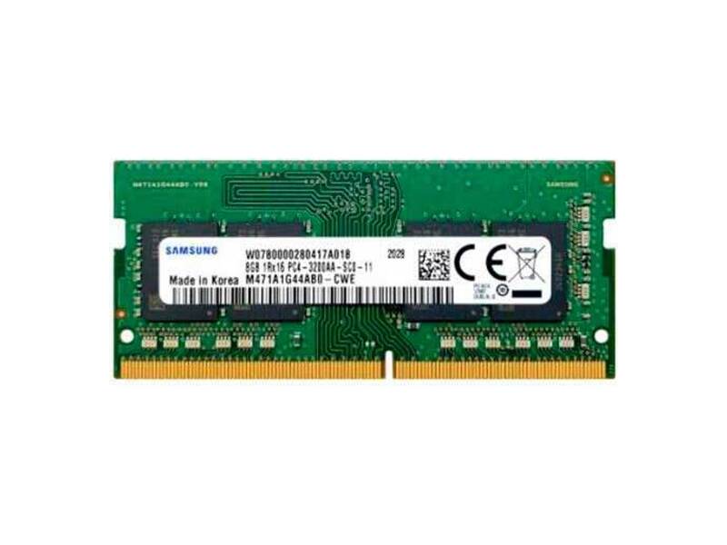 M471A1G44AB0-CWE  Samsung DDR4 8Gb 3200MHz M471A1G44AB0-CWE OEM PC4-25600 CL19 SO-DIMM