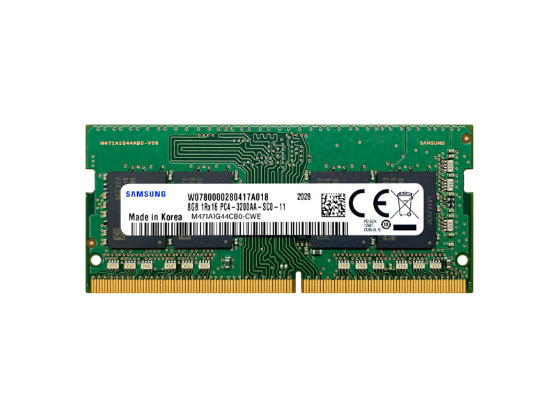 M471A1G44CB0-CWE  Samsung SO-DIMM DDR4 8GB 3200MHz(PC4-25600) 1.2V