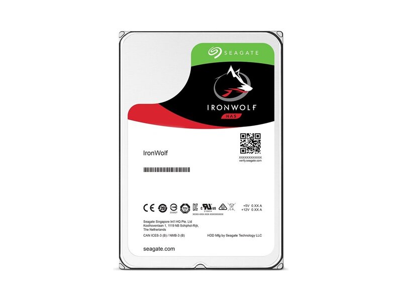 ST1000VN002  HDD Seagate Ironwolf NAS ST1000VN002 (3.5'', 1TB, 64Mb, 5900rpm, SATA6G) 1