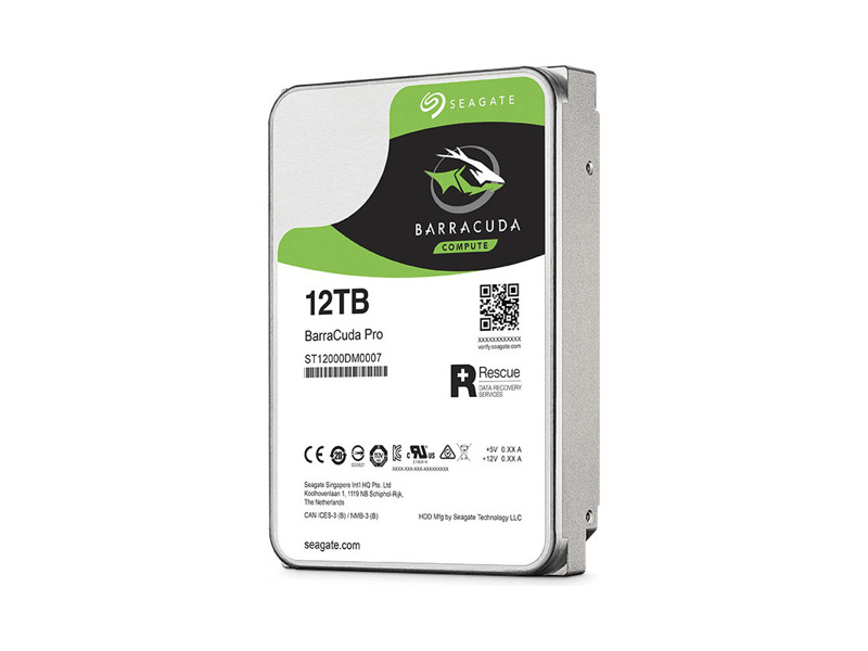 ST12000DM0007  HDD Desktop Seagate BarracudaPro ST12000DM0007 (3.5'', 12TB, 256Mb, 7200rpm, SATA6G) 0