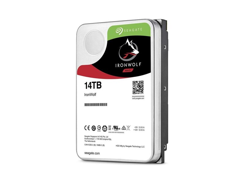 ST14000VN0008  HDD Seagate Ironwolf NAS ST14000VN0008 (3.5'', 14TB, 256Mb, 7200rpm, SATA6G) 0