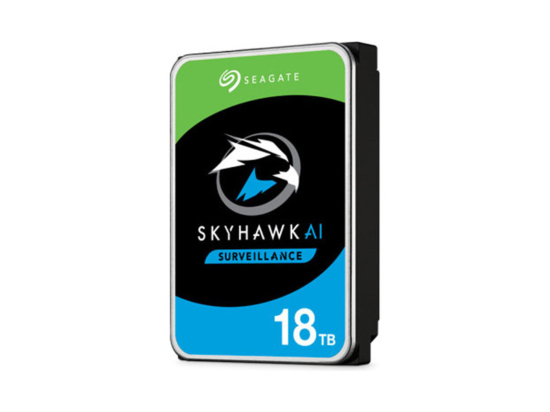 ST18000VE002  HDD Seagate SkyHawk AI ST18000VE002 (3.5'', 16TB, 256Mb, 7200rpm, SATA6G) для систем видеонаблюдения