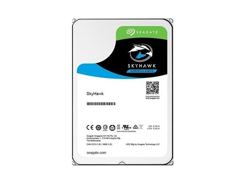 ST4000VX007  HDD Video Seagate SkyHawk ST4000VX007 (3.5'', 4TB, 64Mb, 5900rpm, SATA6G) 3