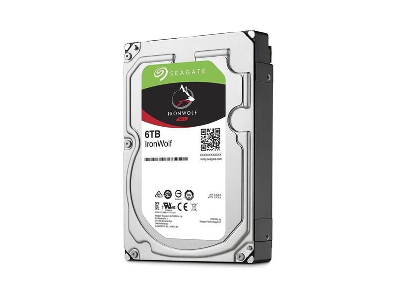 ST6000VN0033  HDD Seagate Ironwolf NAS ST6000VN0033 (3.5'', 6TB, 256Mb, 7200rpm, SATA6G)