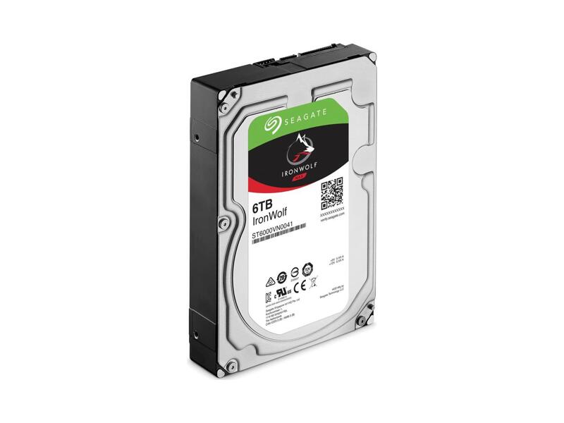 ST6000VN0041  HDD Seagate Ironwolf Guardian NAS ST6000VN0041 (3.5'', 6TB, 128Mb, 7200rpm, SATA6G)