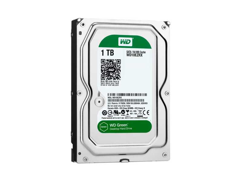 WD10EZRX  HDD WD Green WD10EZRX (3.5'', 1TB, 64MB, 7200rpm, SATA6G) 1