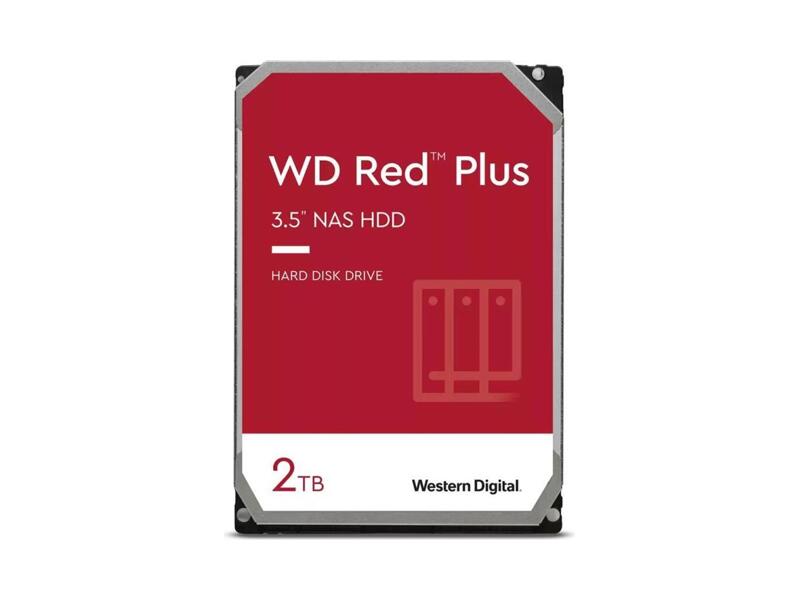 WD20EFPX  HDD WD SATA-III 4TB WD20EFPX Red Plus (5400rpm) 64Mb 3.5''