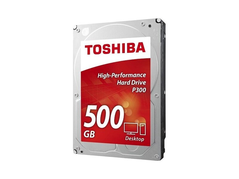 HDWD105UZSVA  HDD Desktop Toshiba HDWD105UZSVA P300 (3.5'', 500GB, 64Mb, 7200rpm, SATA6G) 1