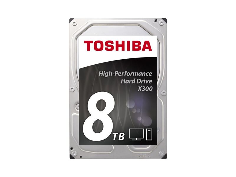 HDWF180UZSVA  HDD Desktop Toshiba HDWF180UZSVA X300 (3.5'', 8TB, 128Mb, 7200rpm, SATA6G)
