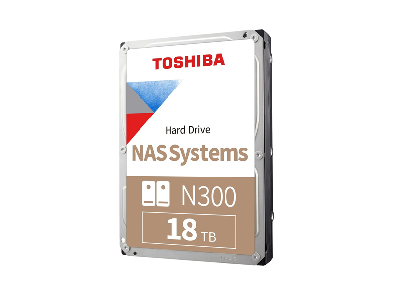 HDWG51JXZSTA  HDD Toshiba N300 NAS 18TB 3.5'' SATA 6G 7200rpm 512MB