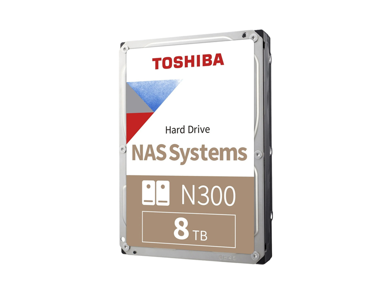 HDWG780XZSTA  HDD Toshiba N300 NAS 8TB 3.5'' SATA 6G 7200rpm 512MB