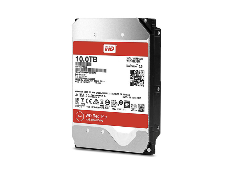 WD101KFBX  HDD WD RED PRO NAS WD101KFBX (3.5'', 10TB, 256Mb, 7200rpm, SATA6G) 0